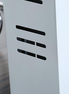 办简约现代会议钢桌钢木0800桌白色洽谈桌职员公桌长架组合员工培