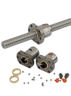 源头供应SCRL系列左旋冷轧滚珠丝杆整支按图加工