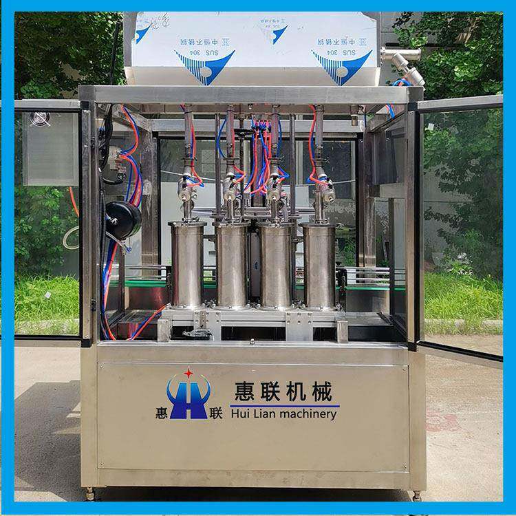 AL120009黏稠液体灌化装机-日品灌用装机灌直线式装机全自动柱塞