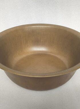 全铜手工铜盆覆古铜盆足疗盆洗脸盆聚宝盆居家足疗城直径42厘米