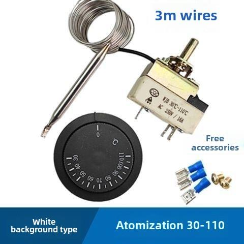 WZB度温度开关雾化温控器 温控开关30-110度发酵箱温度湿度控制器