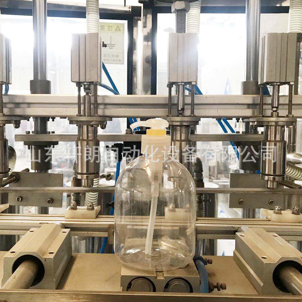 酒精消毒液旋盖机 玻璃瓶封口罐头消毒水封口机 洗手液旋盖拧盖机