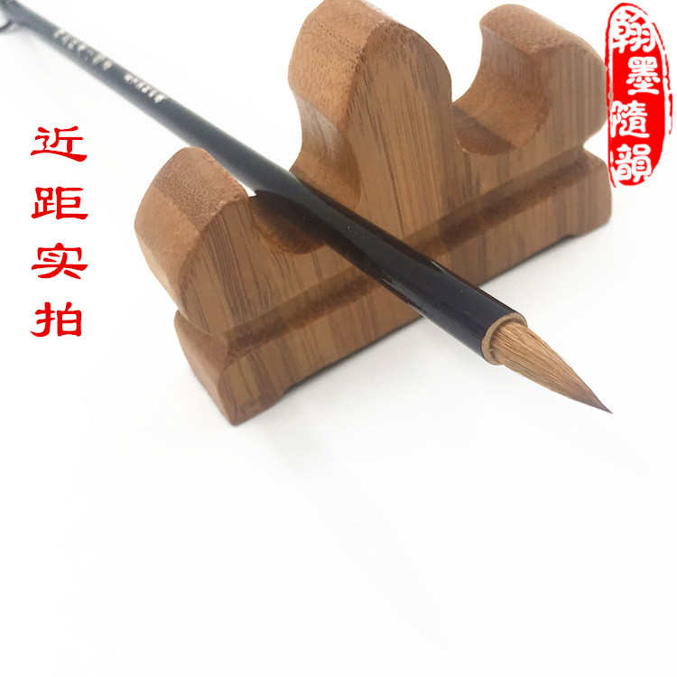 蓝宝阁手工精制纯尾小狼毫小楷书毛笔书法用笔行书隶书勾线抄经笔