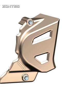 升仕ZT310-T1T2X1X2V1VX1X2R1R2摩托车发动机左后盖小链轮牙盘罩