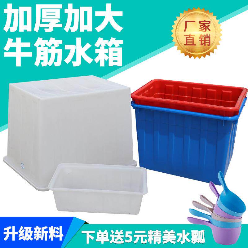 长方形储水桶泡塑料加厚水产养殖周转箱牛筋水箱瓷砖水槽养鱼大号