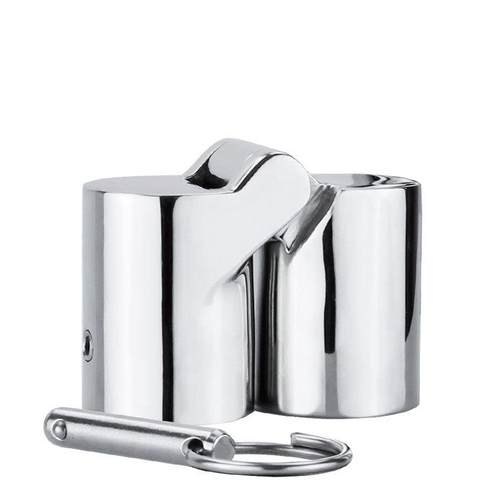 船用活节管子接头 游艇遮阳棚管子配件 316不锈钢活接管子接头