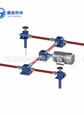上海SWL50T-24:1丝杆升降机速度可定蜗轮减速机升降平台