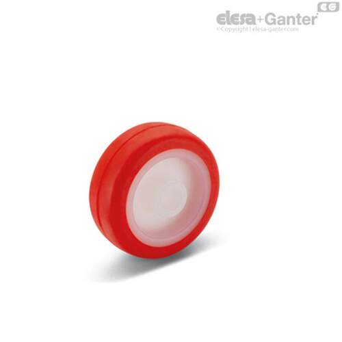 Elesa Ganter伊莉莎冈特 RE.C6通用型脚轮注塑聚氨酯轮面