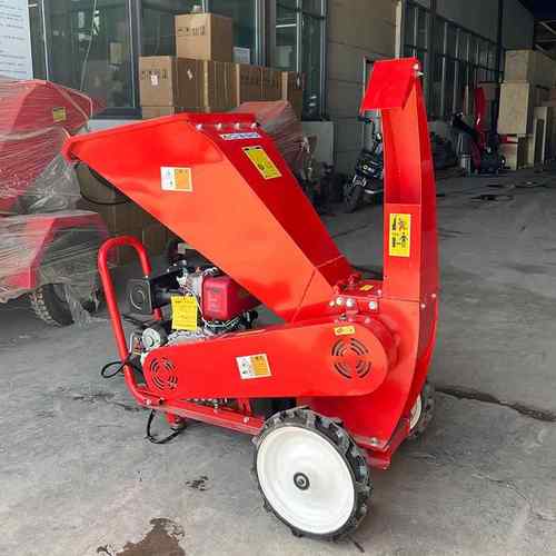 枝粉碎果机家用动小型汽油柴油树枝粉碎机园碎枝机KKO移树式树枝