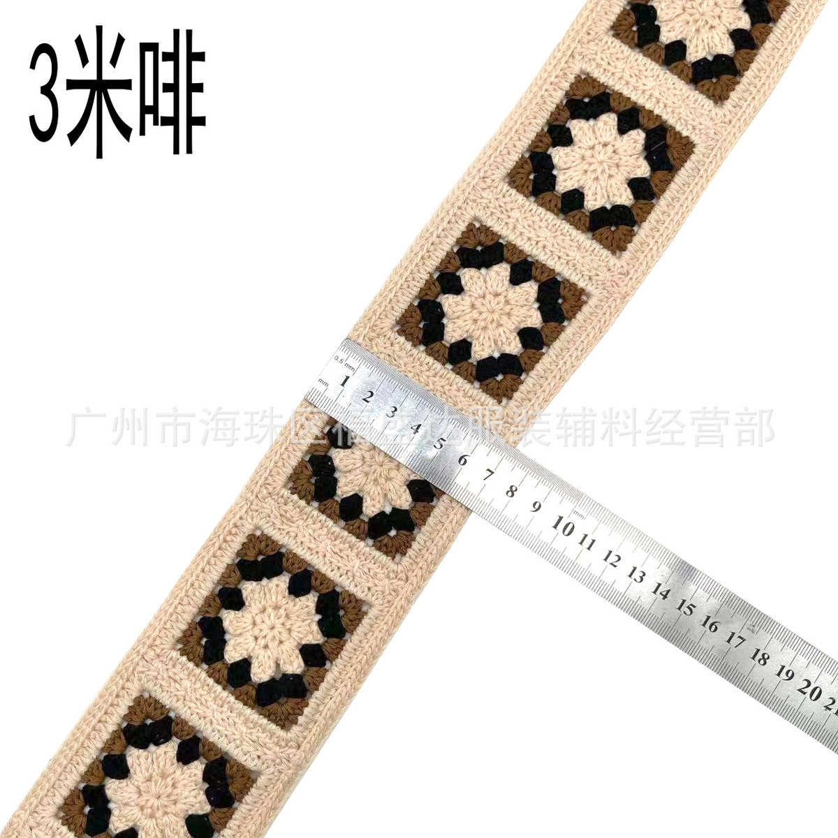 热款仿手钩刺绣条码花边 复古服饰裙摆装饰辅料 多色提花织带花边