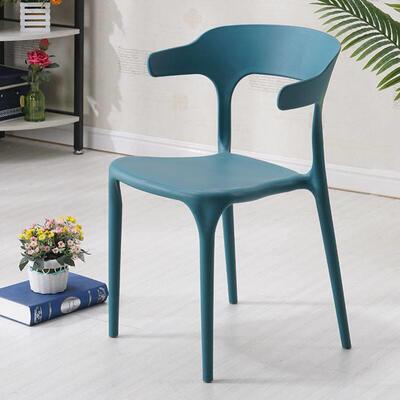 Plastic dining chair back chair coffee shop table chair 椅子