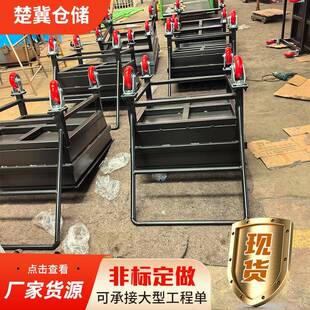 机床铁屑车装运废切削液废铁屑运料工业垃圾翻转式手推料斗车