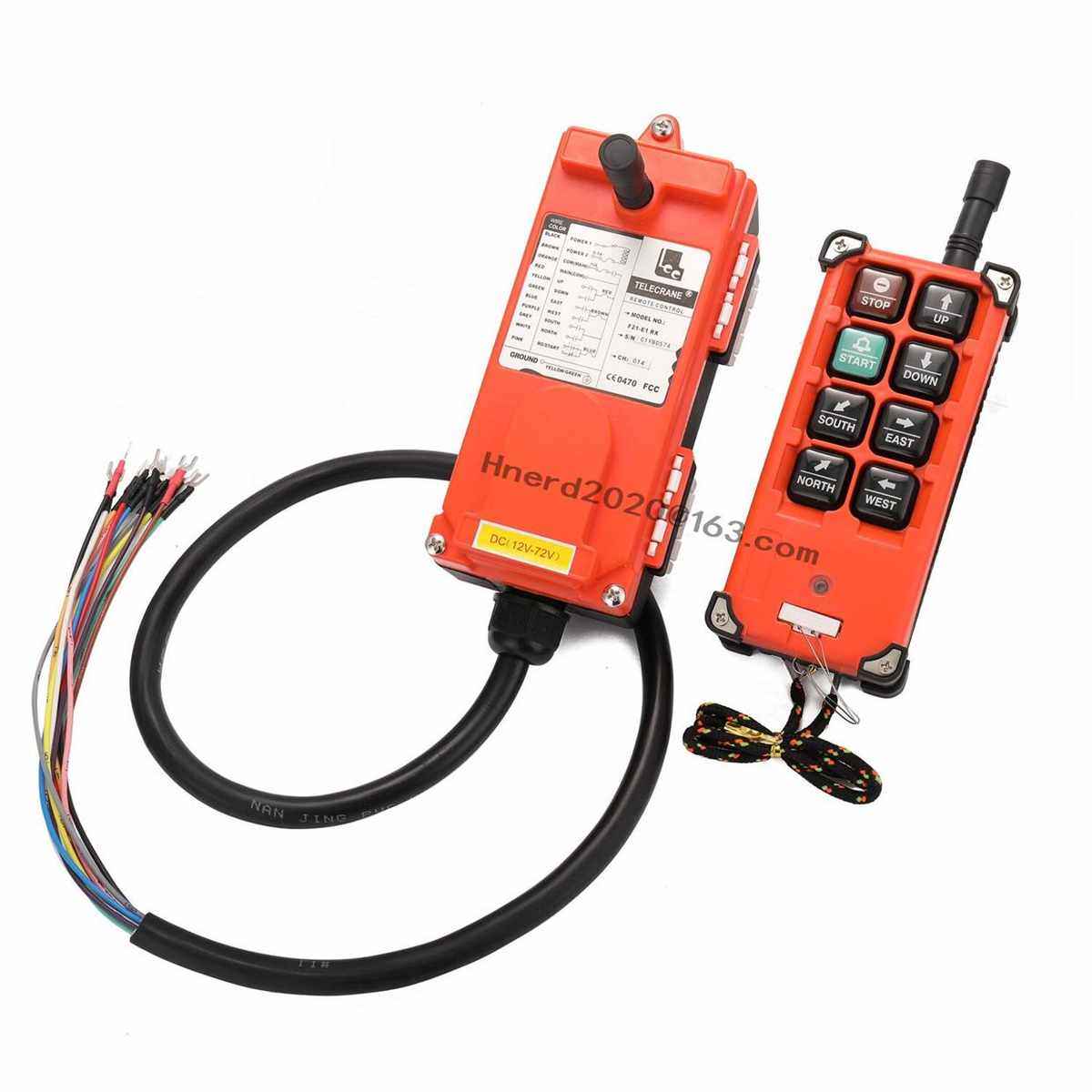 行车遥控器 工业遥控器F21-E1B英文按键起重机无线遥控器现货
