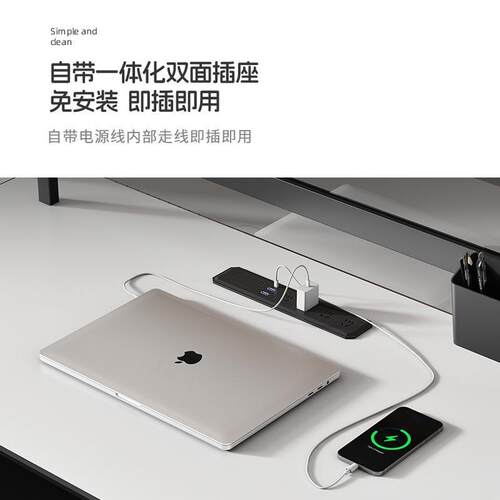 时尚屏风职员办公桌面对面4人位员工位现代简约企业电脑桌椅组合
