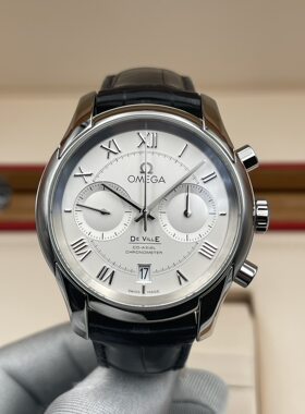 [9.8新]欧米茄碟飞系列精钢自动机械手表男表431.13.42.51.02.001