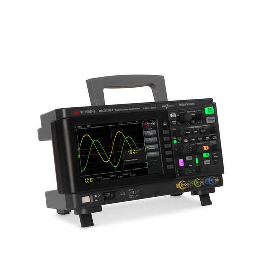 是德DSOX1202A示波器70/100/200MHz2个模拟通道