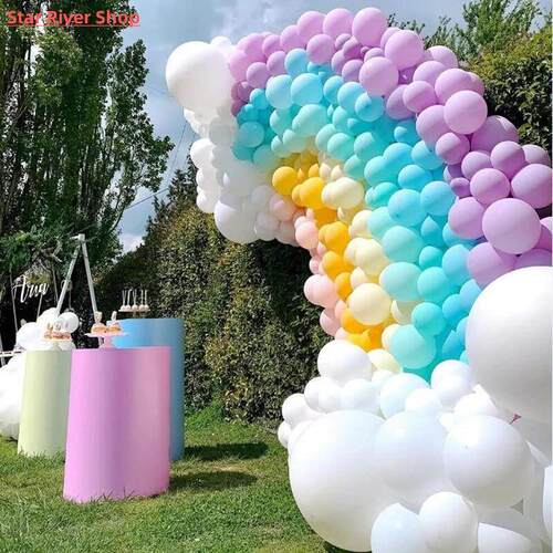 30/60pcs 5inch Macaron Latex Balloons Pastel Candy Balloon C