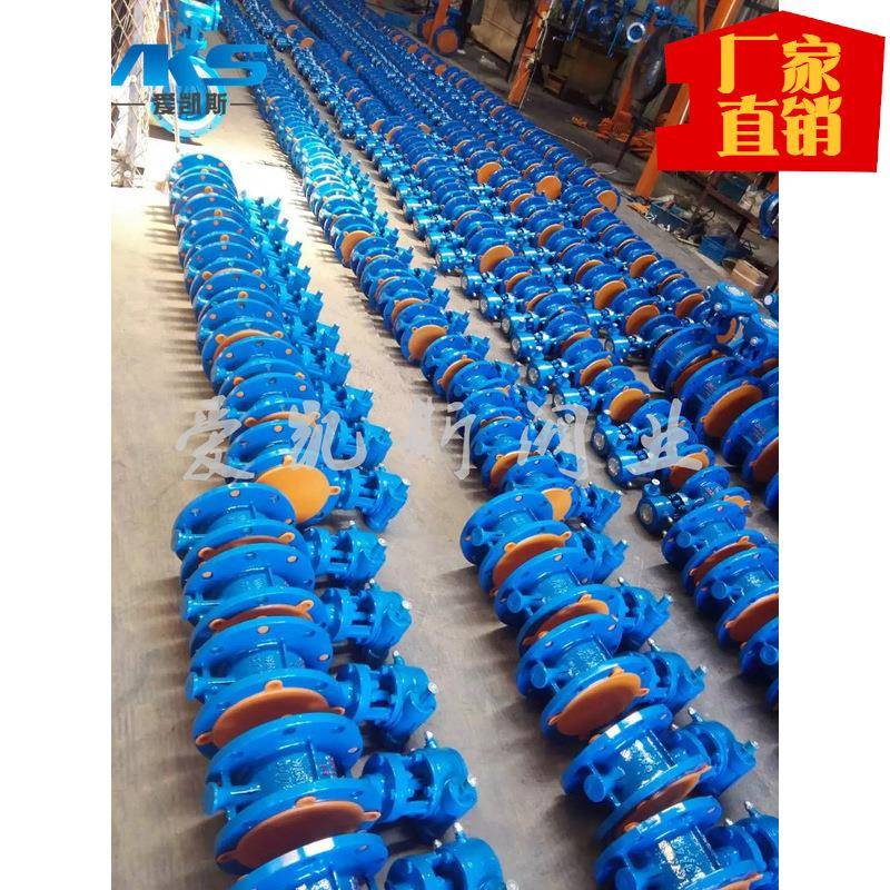 涡轮手动法兰式铸钢金属硬密封蝶阀D343H/D341H--10/16C碟阀图片