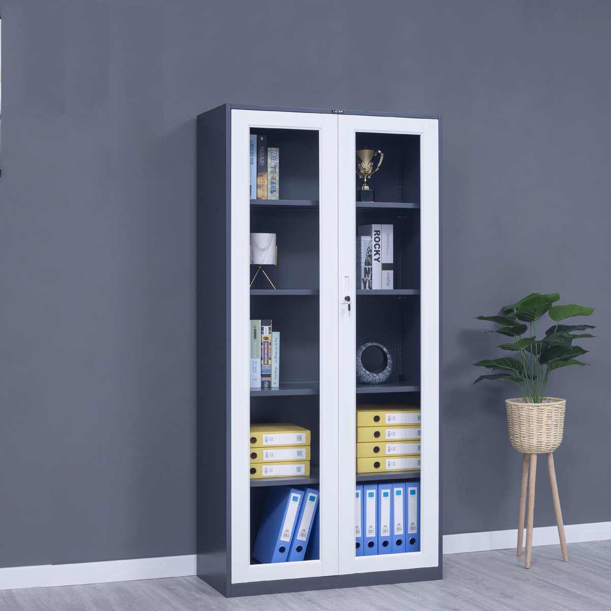 柜拆装带浴室储物柜钢制鞋柜加厚员工办公室柜更衣柜档案健身房锁