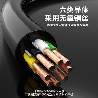 高柔VJB拖链42800-2464-/24号1芯胜牌1500万次耐弯曲电2线低温耐