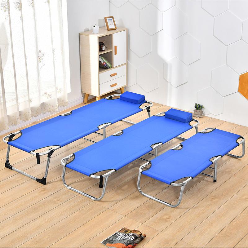 午休椅折叠椅折叠床单人午睡床办公室午休床成人加固家用躺床便携