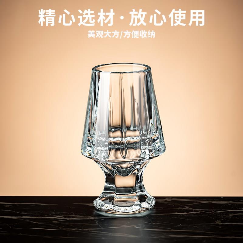 高dy2500地档洋酒杯套家用高端号精致小威士忌水晶玻璃矮脚杯装白