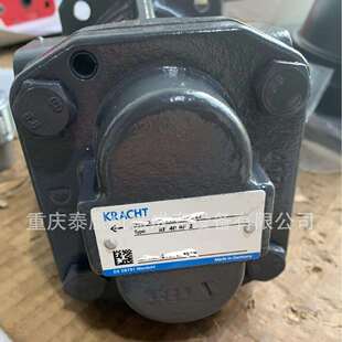 德国原装进口KRACHT齿轮泵KF40RF2柴油机泵真空滤油机泵润滑泵