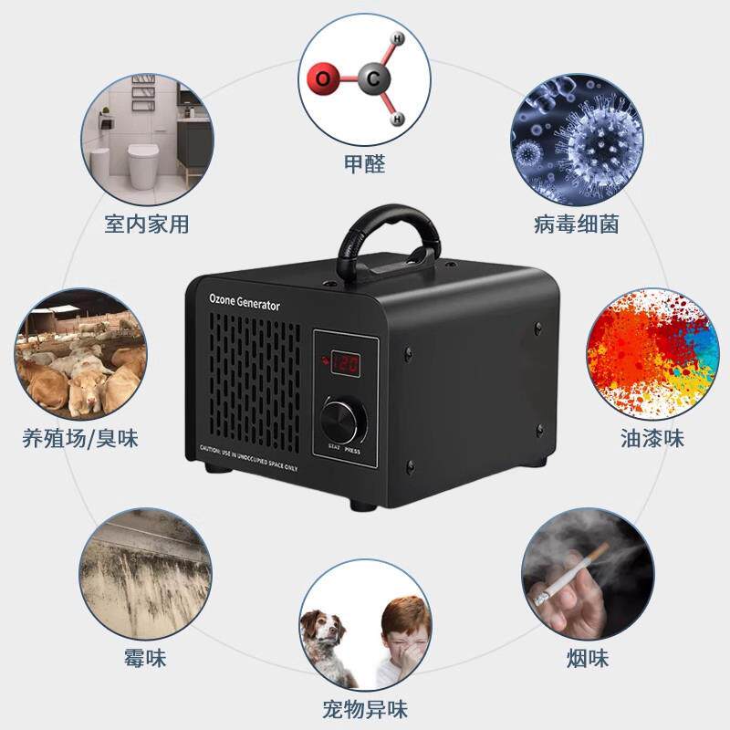 家用除空气净化器除味机醛车载异杀FL-10H菌除臭甲除味臭氧产生器