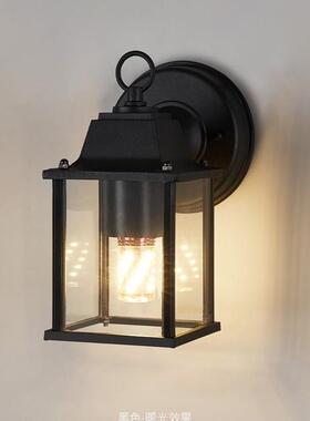 美式灯户外壁室外WL-174-2庭防水阳台复中式别墅露台院大门新款古