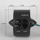100rov船模桨板皮划艇水下推进器大推力潜艇水下机器人淡水推进器