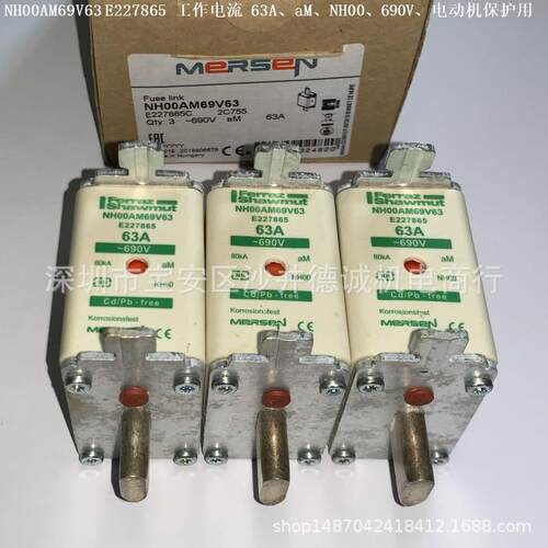NH1AM69V315 Z227975 熔断器 315A、NH1、aM、690Vac、电动机保护