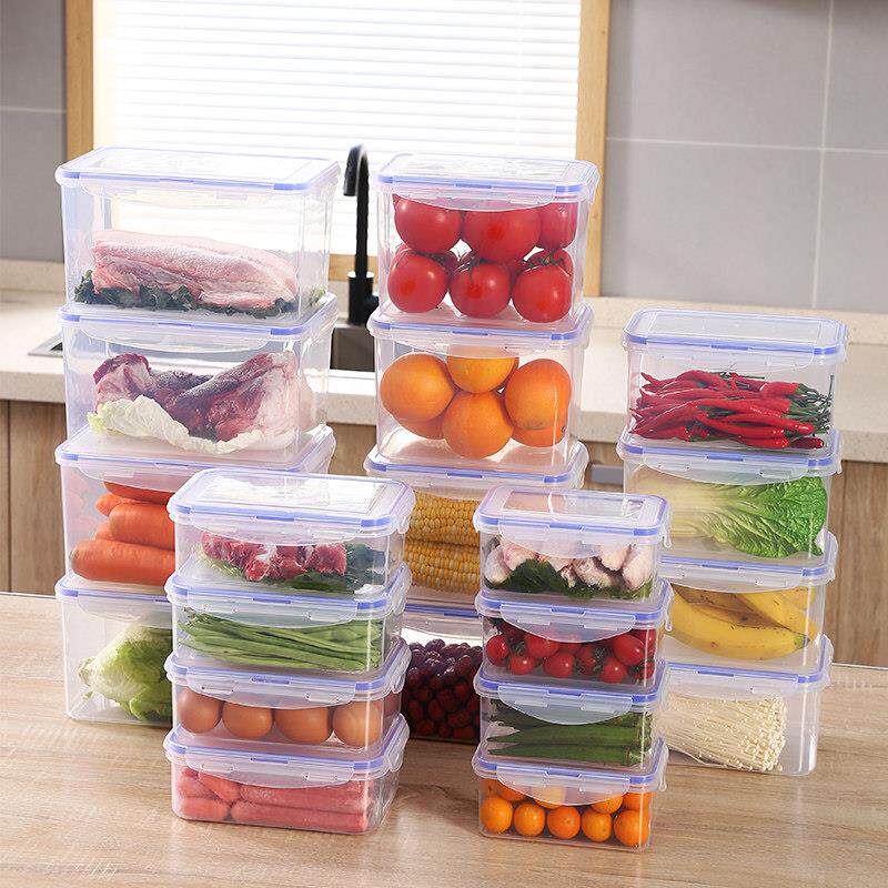 塑料饭盒可微波炉加热专用的学生上班族带盖子餐盒冰箱保鲜盒便当