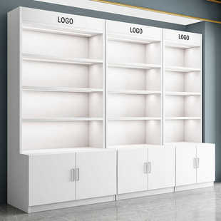 化妆品展示柜理发美甲店货柜超市礼品样品展示架美容院产品陈列柜