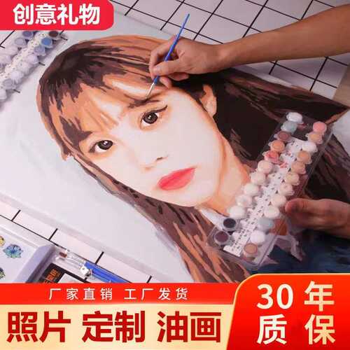 高端数字油画DIY