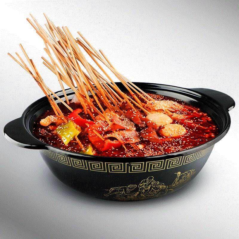火锅串串锅商用电磁炉专用小郡肝涮串锅珐瑯砂锅铁锅老鸭汤煲锅