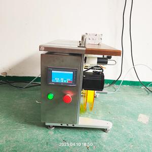 手推式转角贴标机 贴纸箱纸盒彩盒转角封口透明圆标电子产品盒子
