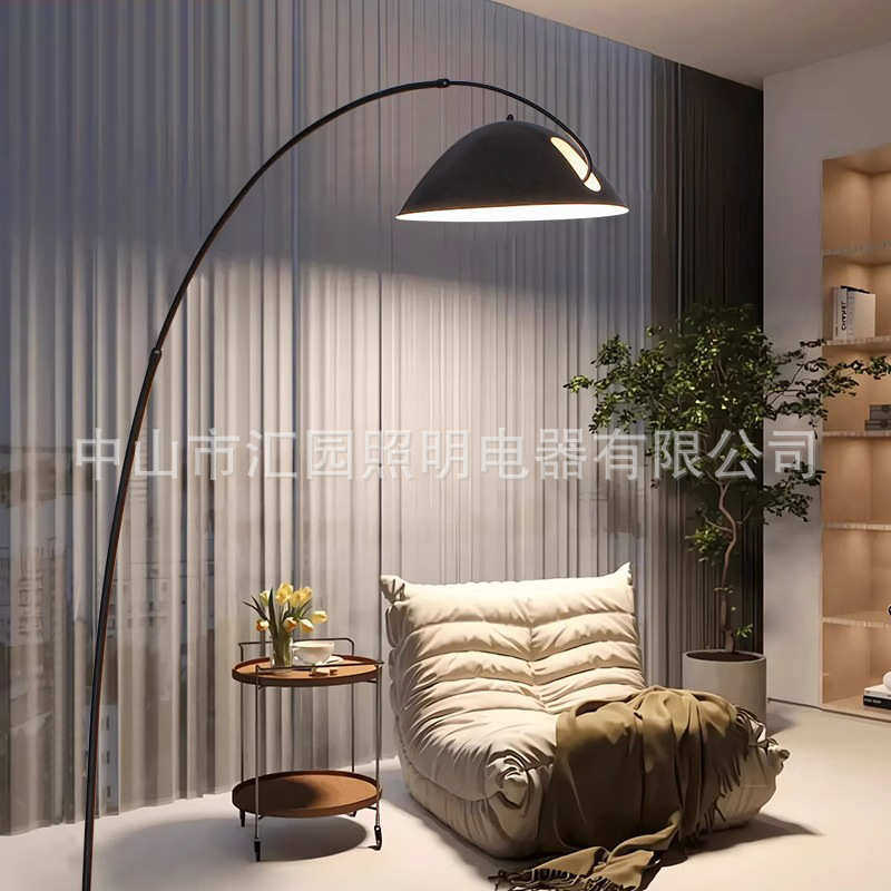 钓鱼灯客厅落地灯现代简约北欧电视柜沙发边几卧室台灯氛围灯