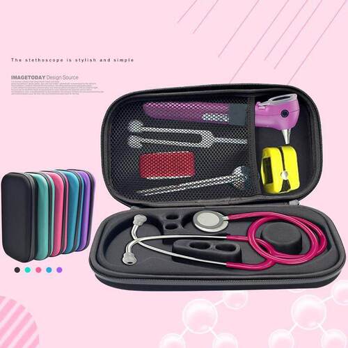 Portable Stethoscope Storage Box EVA Durable Storage Box St0