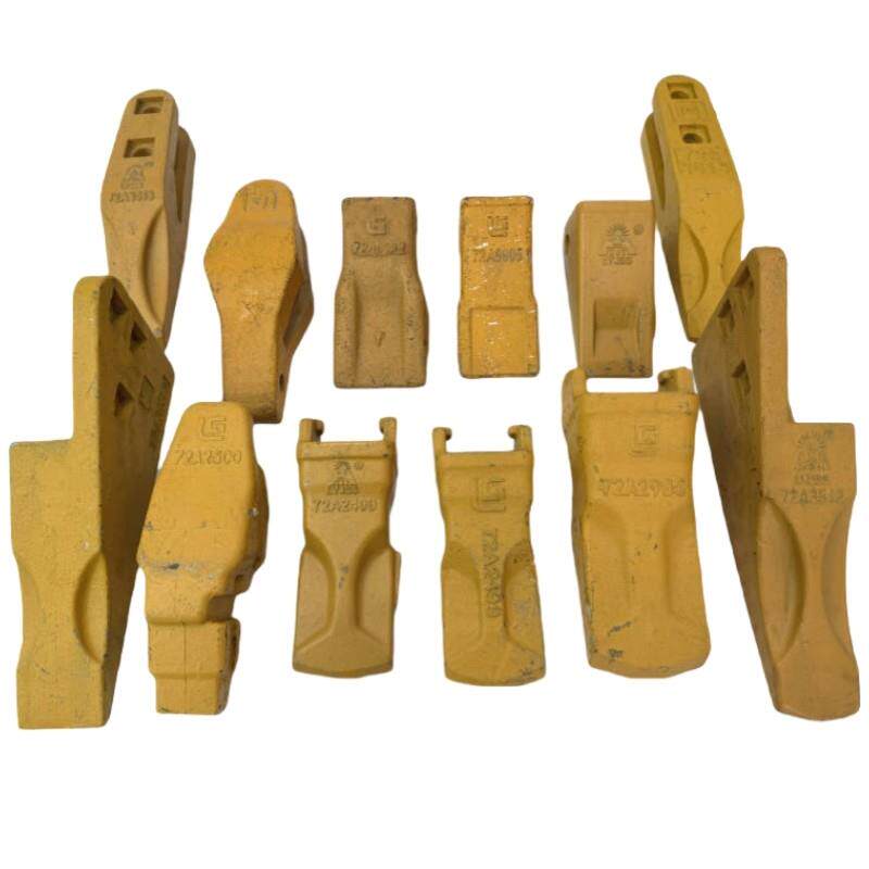 柳工龙工装载机配件铲车斗齿套中齿根边齿根铲套耐磨齿套