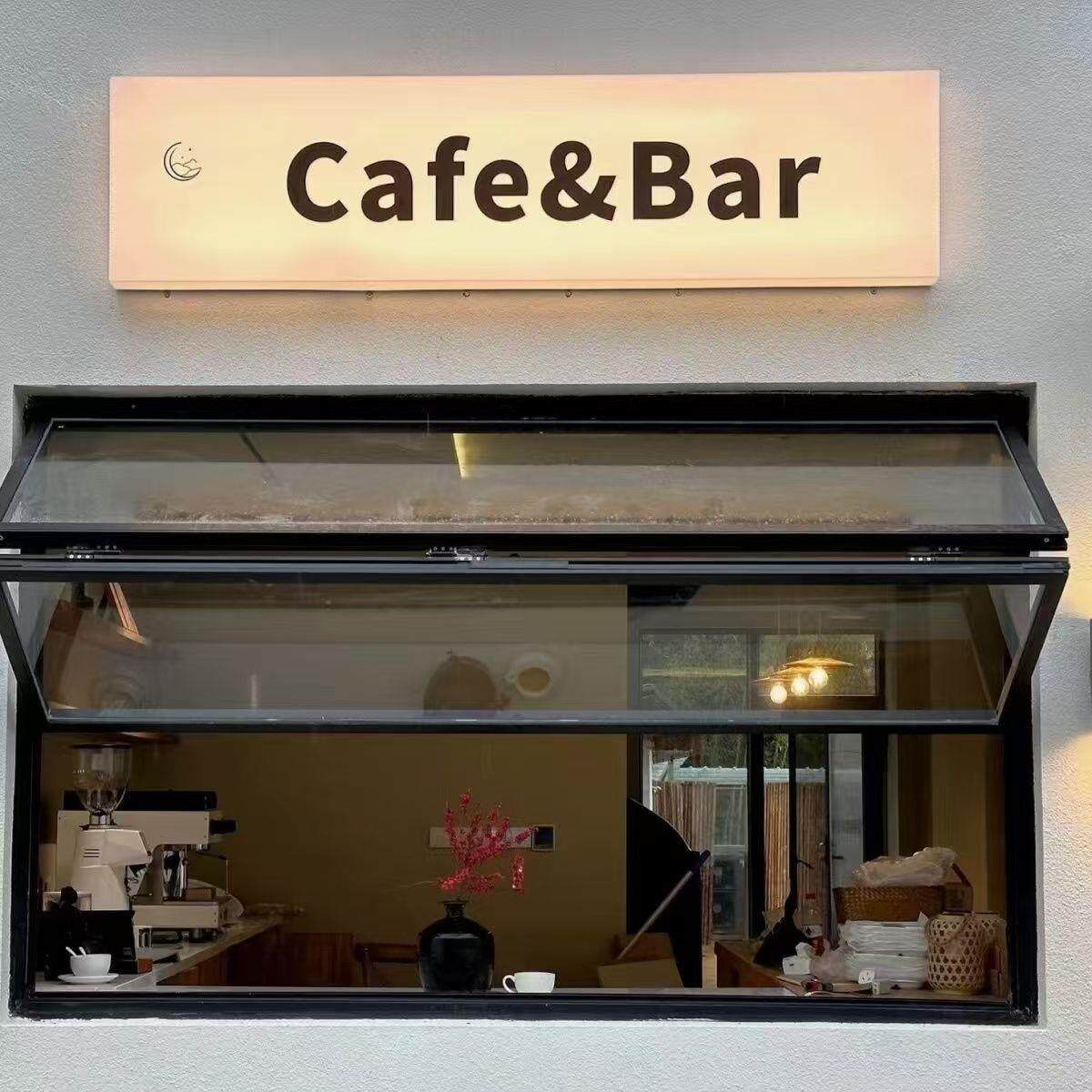 亚克力灯箱广告牌美甲门头展示牌工作室门店招牌灯牌门牌定制挂墙