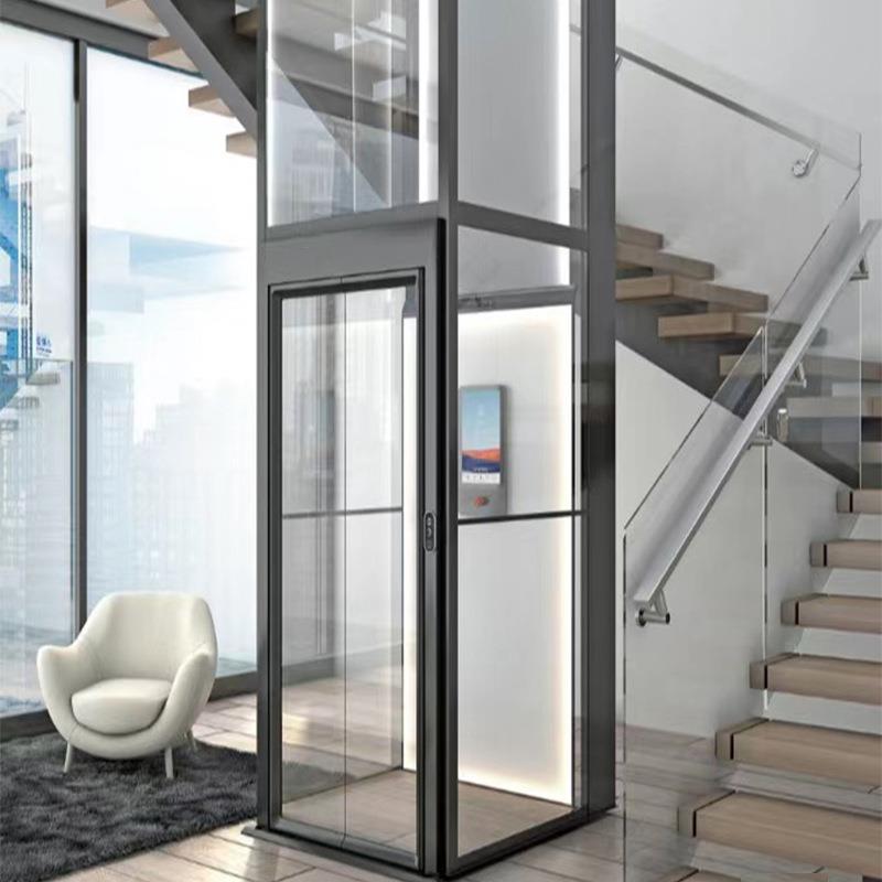 家用电梯二三四五六层室内外曳引液压别墅复式阁楼自建房厂家直销