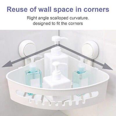 Shower Rack for Bathroom Vacuum Suction Cup Storage Rack