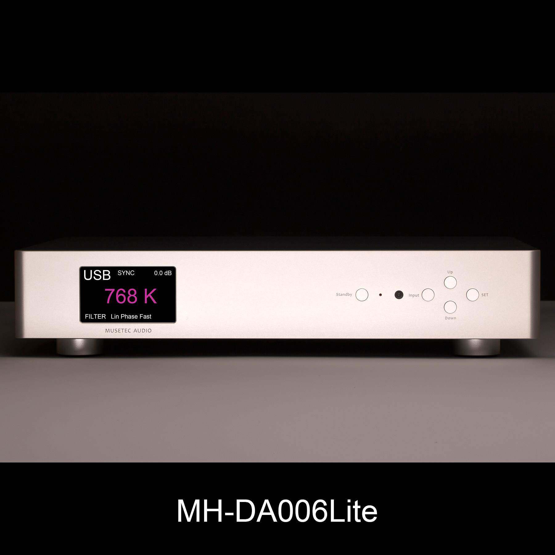 Musetec 沐声MH-DA006Lite音频DAC解码器数字双ES9039PRO解码器