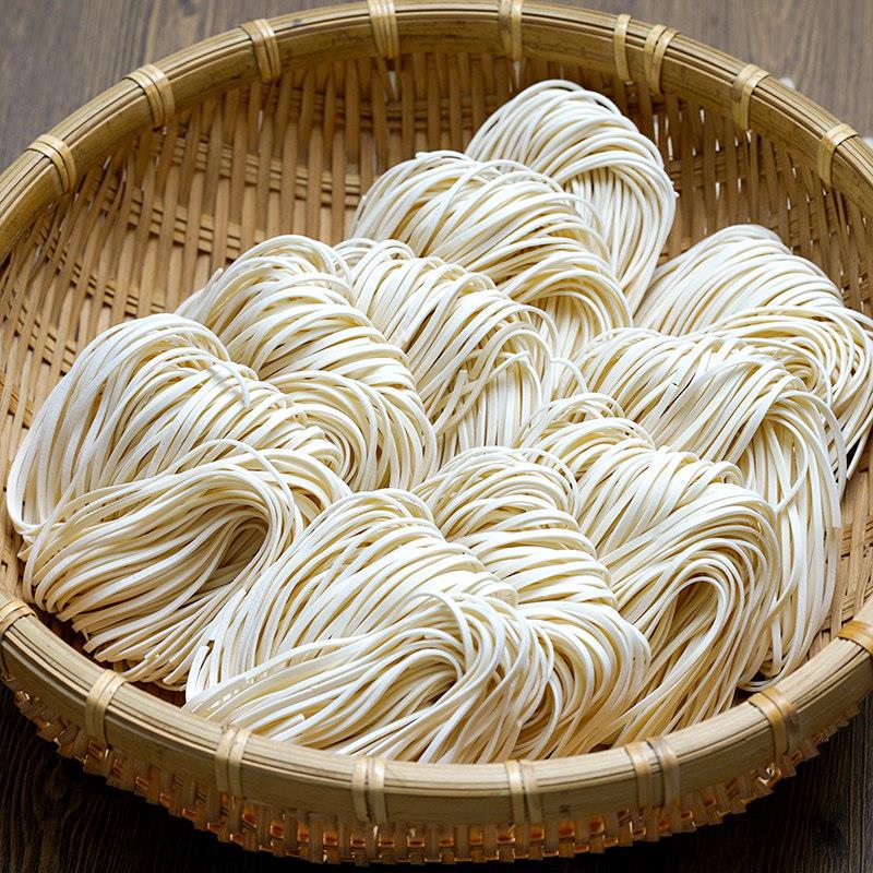 福建手工闽南卤面生面碱面沙茶面挂面拉面干家用方便速食全干面条