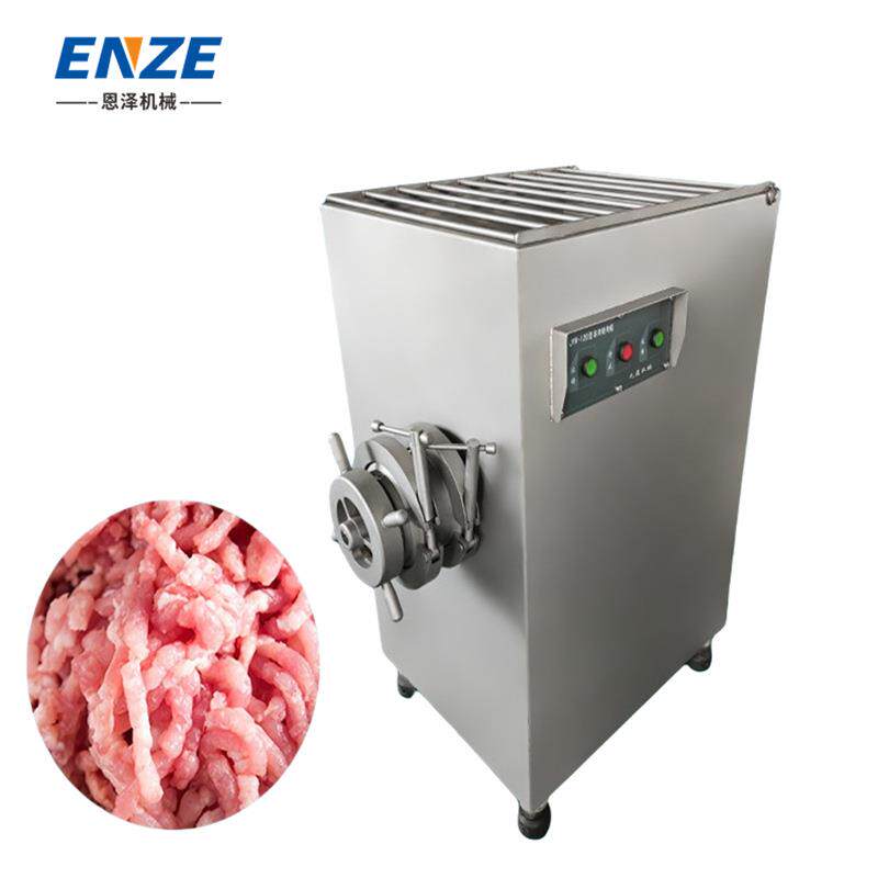 大型商用冻肉绞肉机鸡骨架碎骨机厂家广味腊肠绞肉设备现货直供