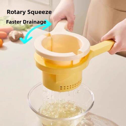 菜馅挤水器家用饺子馅压菜器厨房蔬菜脱水器手动旋转挤压菜水神器