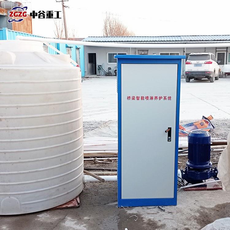 桥梁喷淋养护系统 预制梁场智能喷洒养生 箱梁全自动喷水设备
