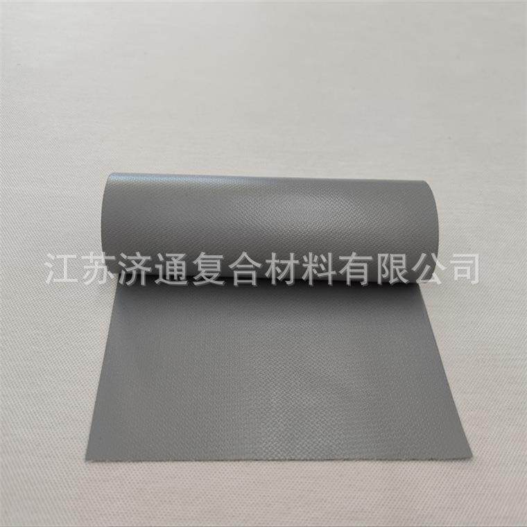 耐高温 0.4-0.5mm厚灰色硅胶布 1.5m*50m保温用的硅胶布