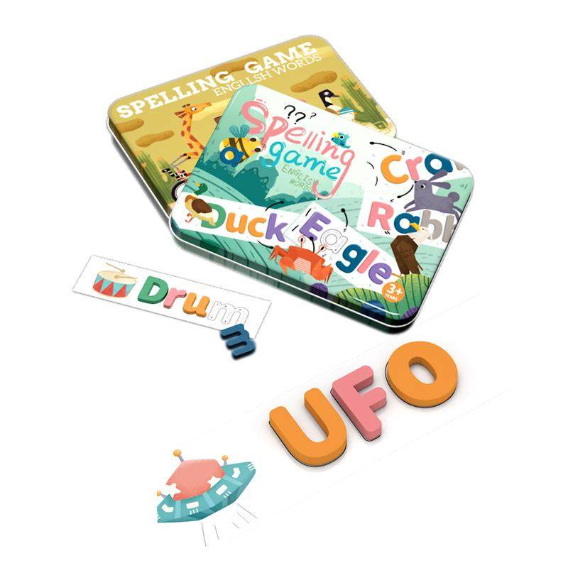 木制大铁盒拼单词游戏儿童早教益智英文字母认知配对木质拼图玩具,玩具/童车/益智/积木/模型,其它玩具,淘宝优惠券,粉丝福利购,淘宝优惠卷