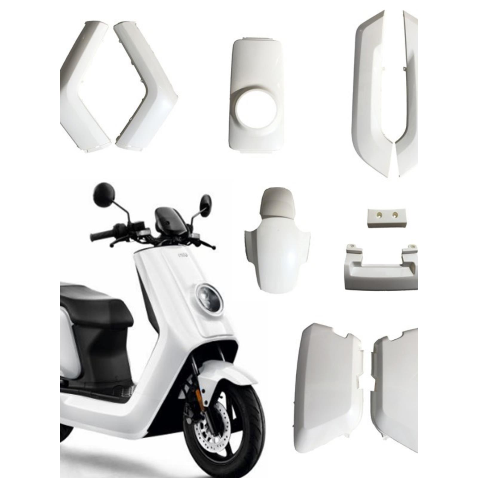 适用小牛电动Nqi/N1S/Nplay原装塑料面板整车漆件外壳前边缘带正